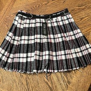 Plaid skirt